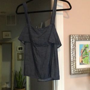 Denim top